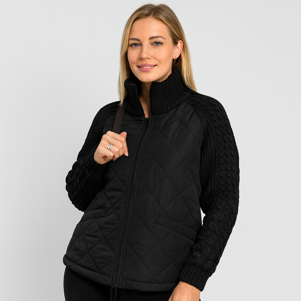 Lianne | Raffinierte Strick-Lagenjacke