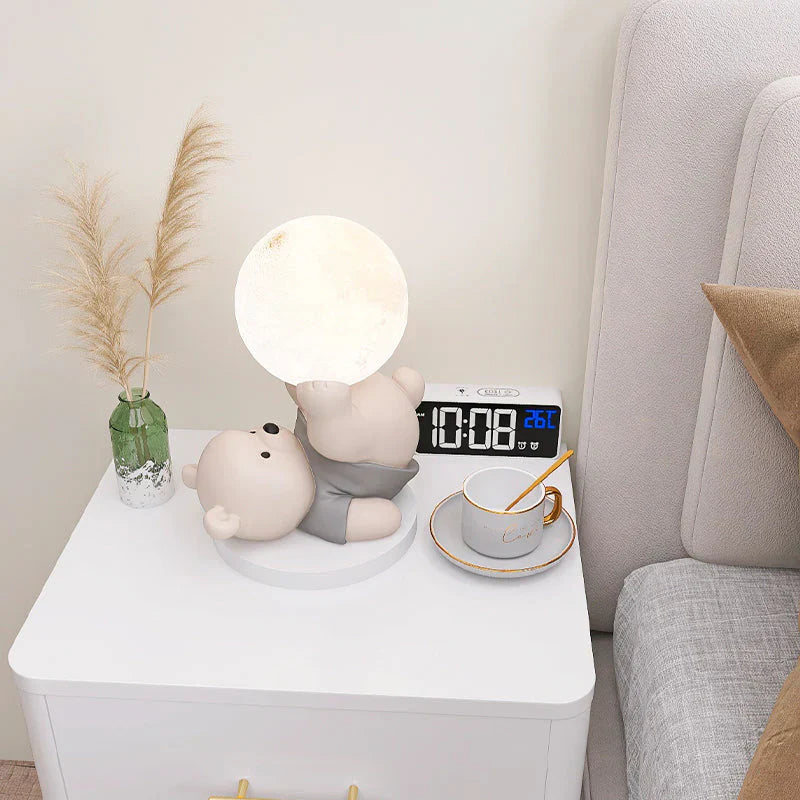 LumiBamse Nachtlampe – Weiche LED Bärlampe