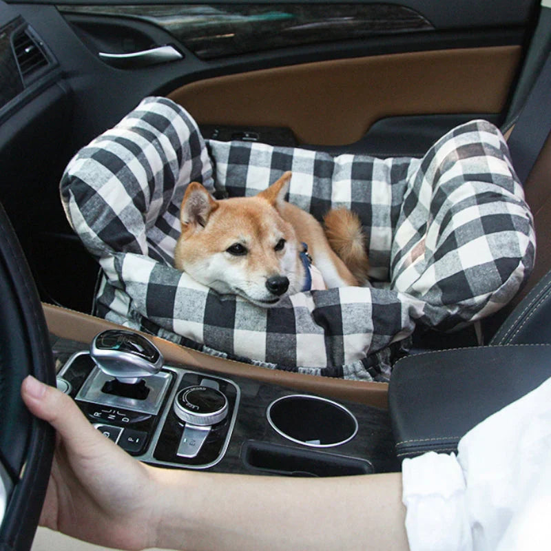 PawHaven CozyCar weiche und sichere Hundekurv