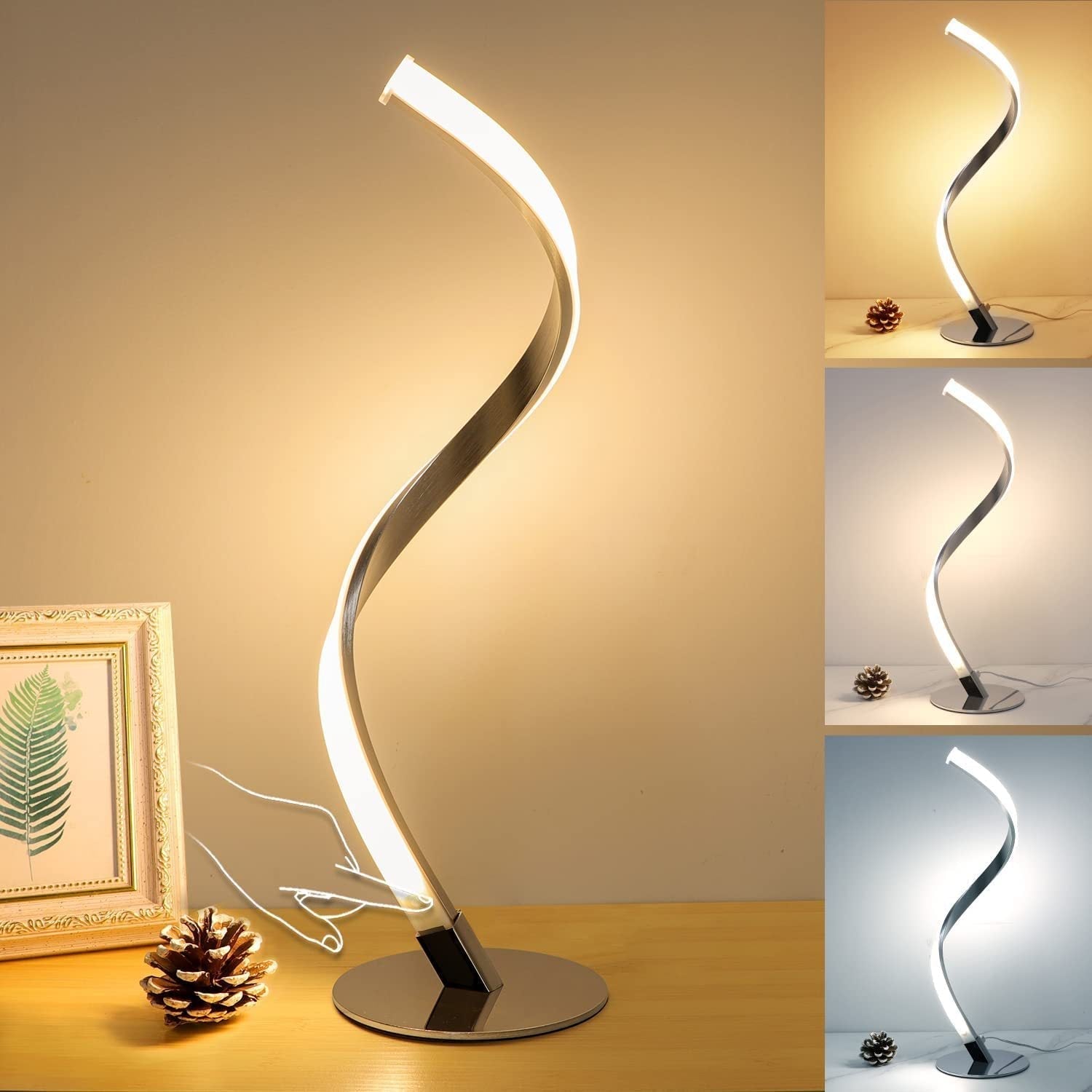 LumiSwivel - Moderne LED-Tischlampe mit drehbarem Design