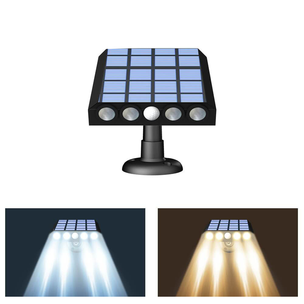 LumaBeam 5-LED Außenwandleuchte – Sicherheitslampe mit Bewegungssensor