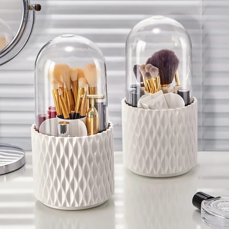 GlamSpin - Rotierende Makeupbürste und kosmetischer Organizer