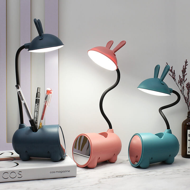 LumiBunny - LED-Tischlampe mit Touch-Steuerung und Stifthalter