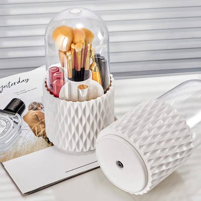 GlamSpin - Rotierende Makeupbürste und kosmetischer Organizer