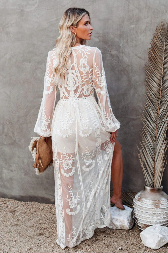 BohoLuxe Lange Bohemekleid