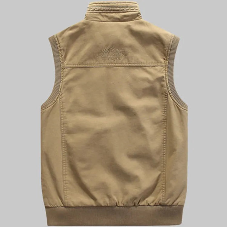 Martin - Herren Utility ärmellose Jacke mit Multi-Taschen-Design