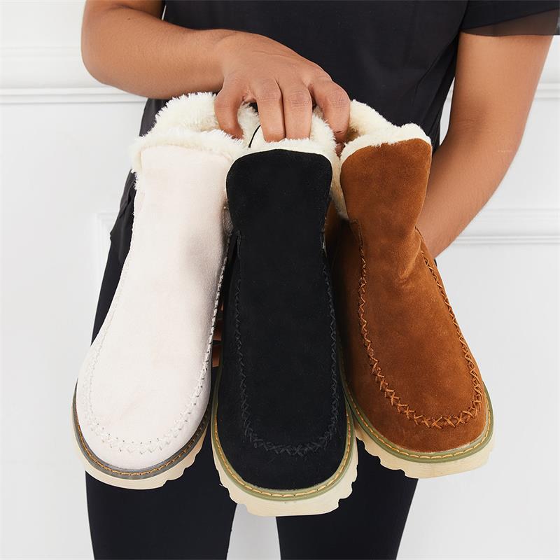 Amanda - Damen Stiefeletten mit gemütlichem Kunstfellfutter