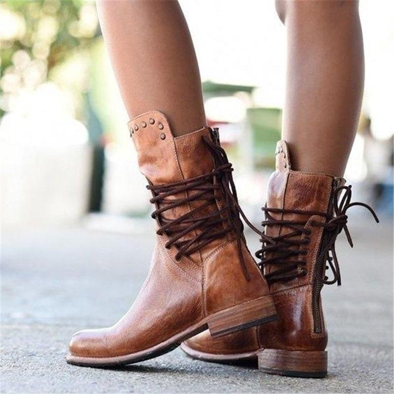 Elvian | Elegante Lederstiefel mit weichem Futter