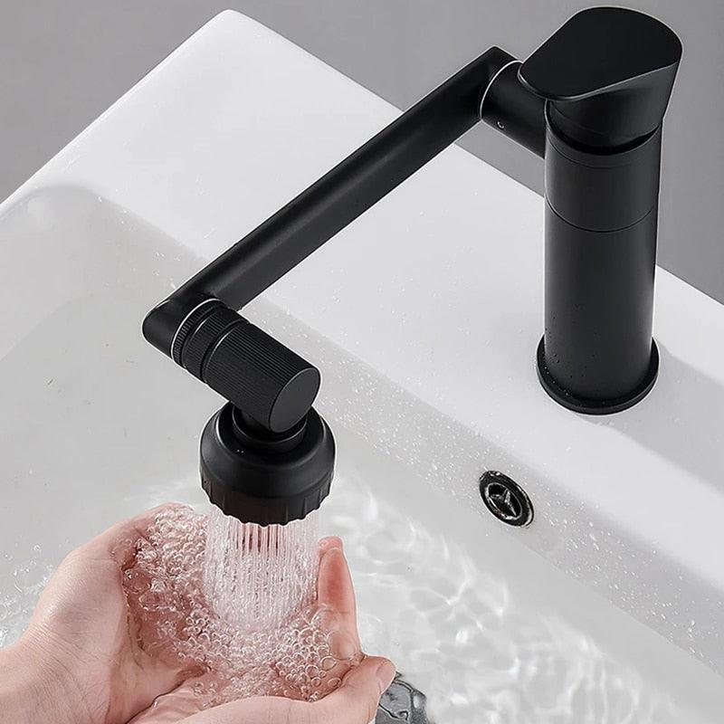 FlexFlow - 360° Drehbarer Küchenarmatur mit Ausziehbrause