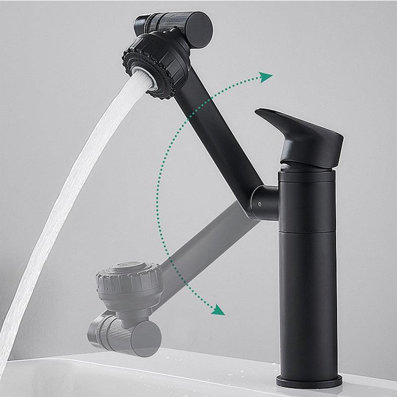 FlexFlow - 360° Drehbarer Küchenarmatur mit Ausziehbrause
