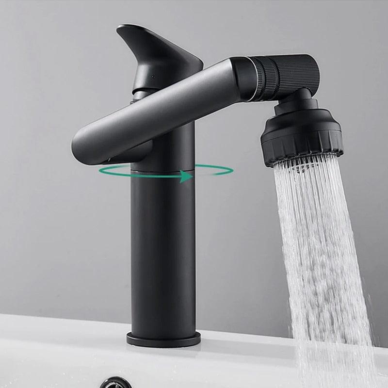 FlexFlow - 360° Drehbarer Küchenarmatur mit Ausziehbrause