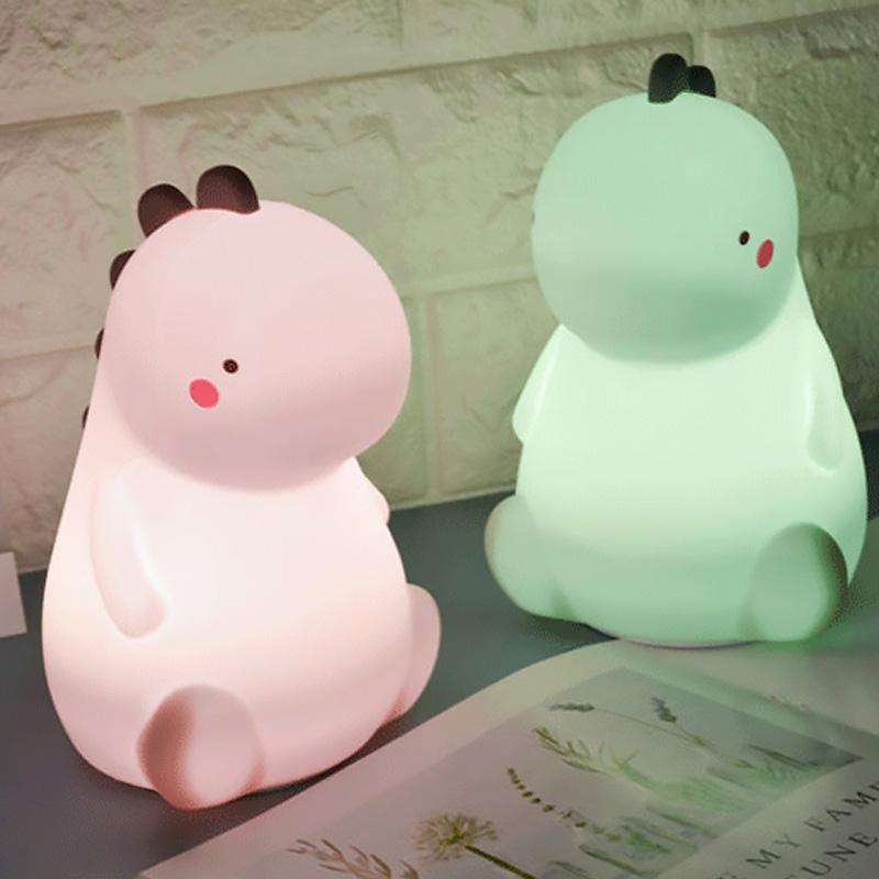 CozyDino - Hübsche kramelige Dinosaurier-Nachtlampe