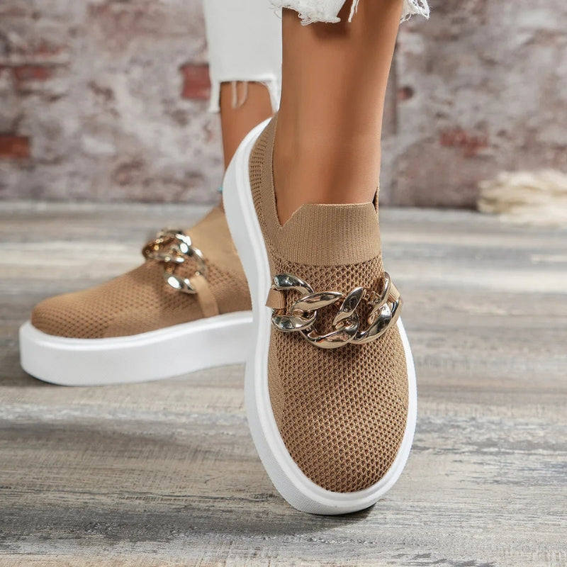Sofia Atmungsaktive Schuhe mit Dicke Sohle und Rutschfestem Design