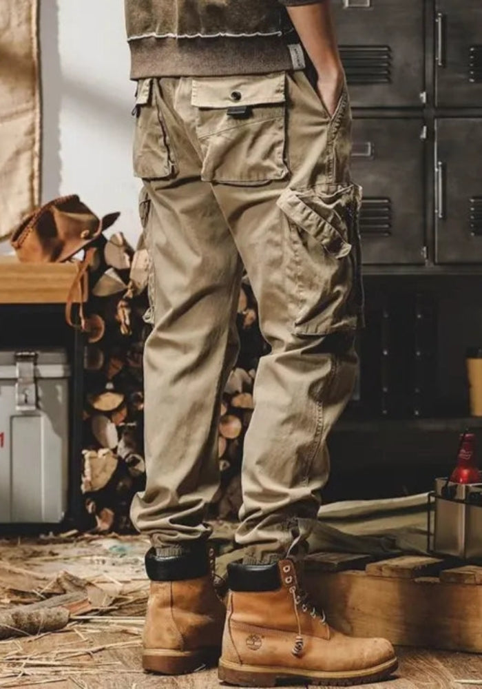 Emil UrbanEase Cargo-Hosen – Freizeit-Kunststoffhose mit Mehreren Taschen