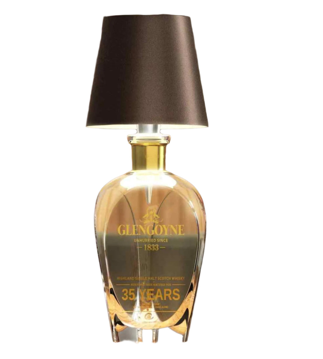 Mila LumiBottle LED-Flaschelampe – Elegante wiederaufladbare Lampe