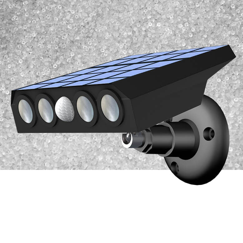 LumaBeam 5-LED Außenwandleuchte – Sicherheitslampe mit Bewegungssensor