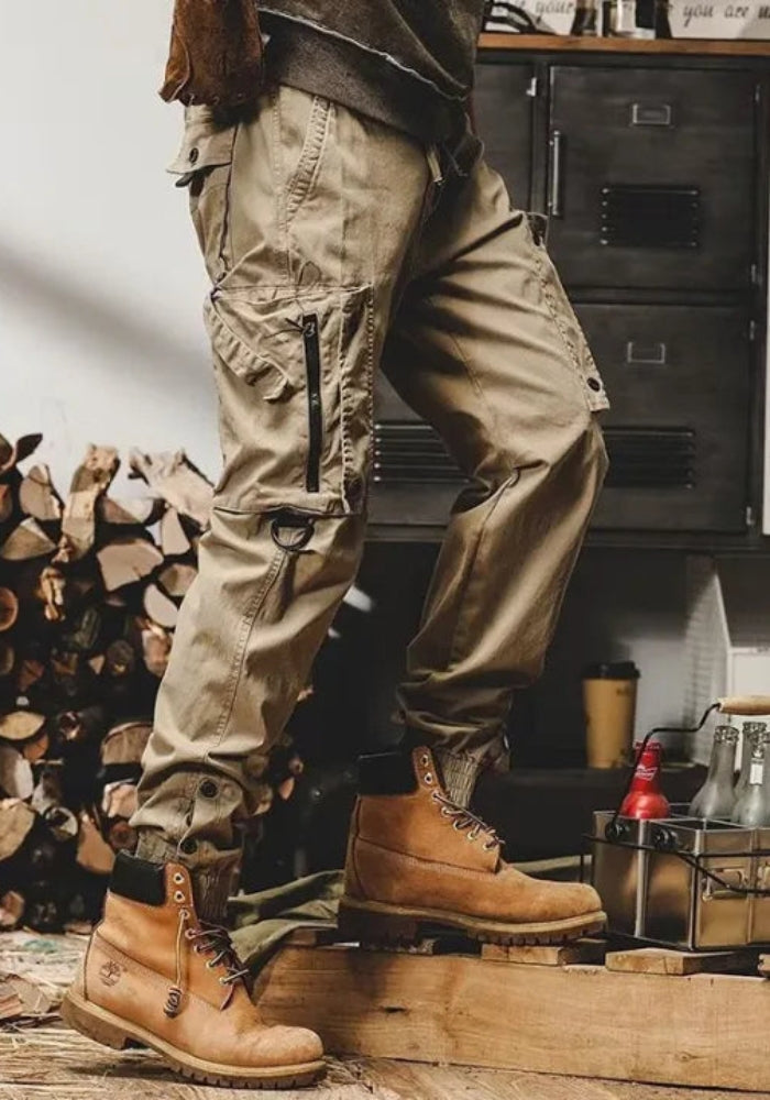 Emil UrbanEase Cargo-Hosen – Freizeit-Kunststoffhose mit Mehreren Taschen