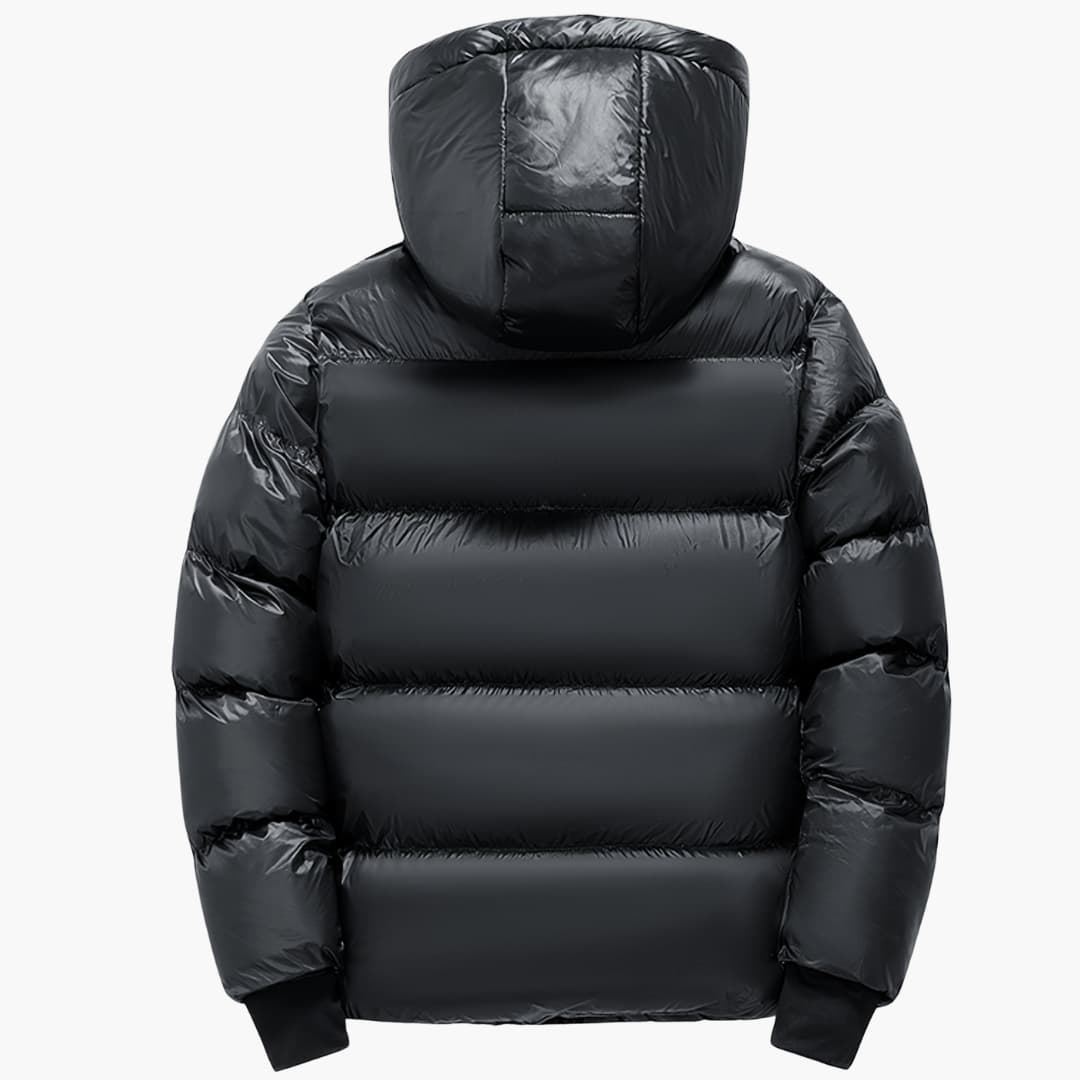 Robert Winddichte Kapuzen-Pufferjacke