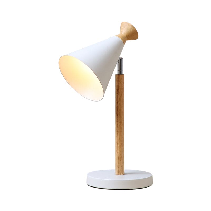 NordicGlow – Moderne Rustikale Lampe mit Kegeldesign