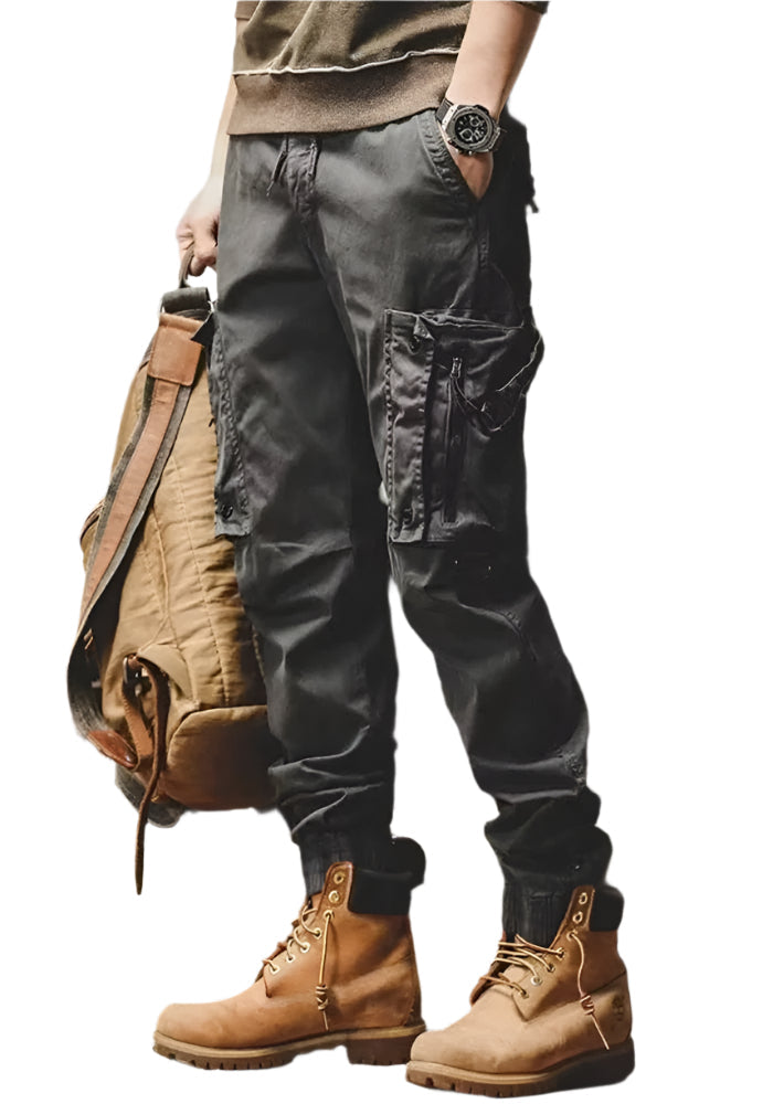 Emil UrbanEase Cargo-Hosen – Freizeit-Kunststoffhose mit Mehreren Taschen