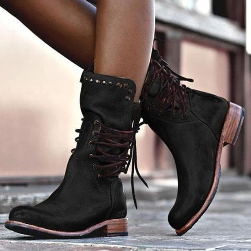 Elvian | Elegante Lederstiefel mit weichem Futter