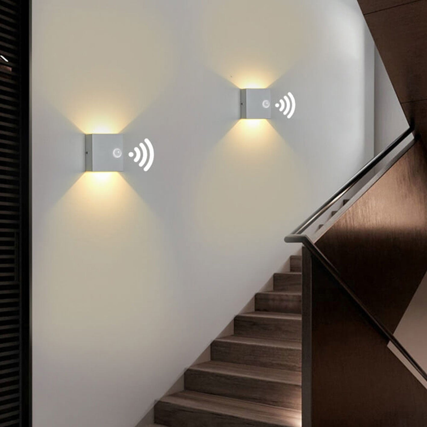 LumiGuard LED-Wandleuchte mit Bewegungsmelder – Moderne Außenbeleuchtung