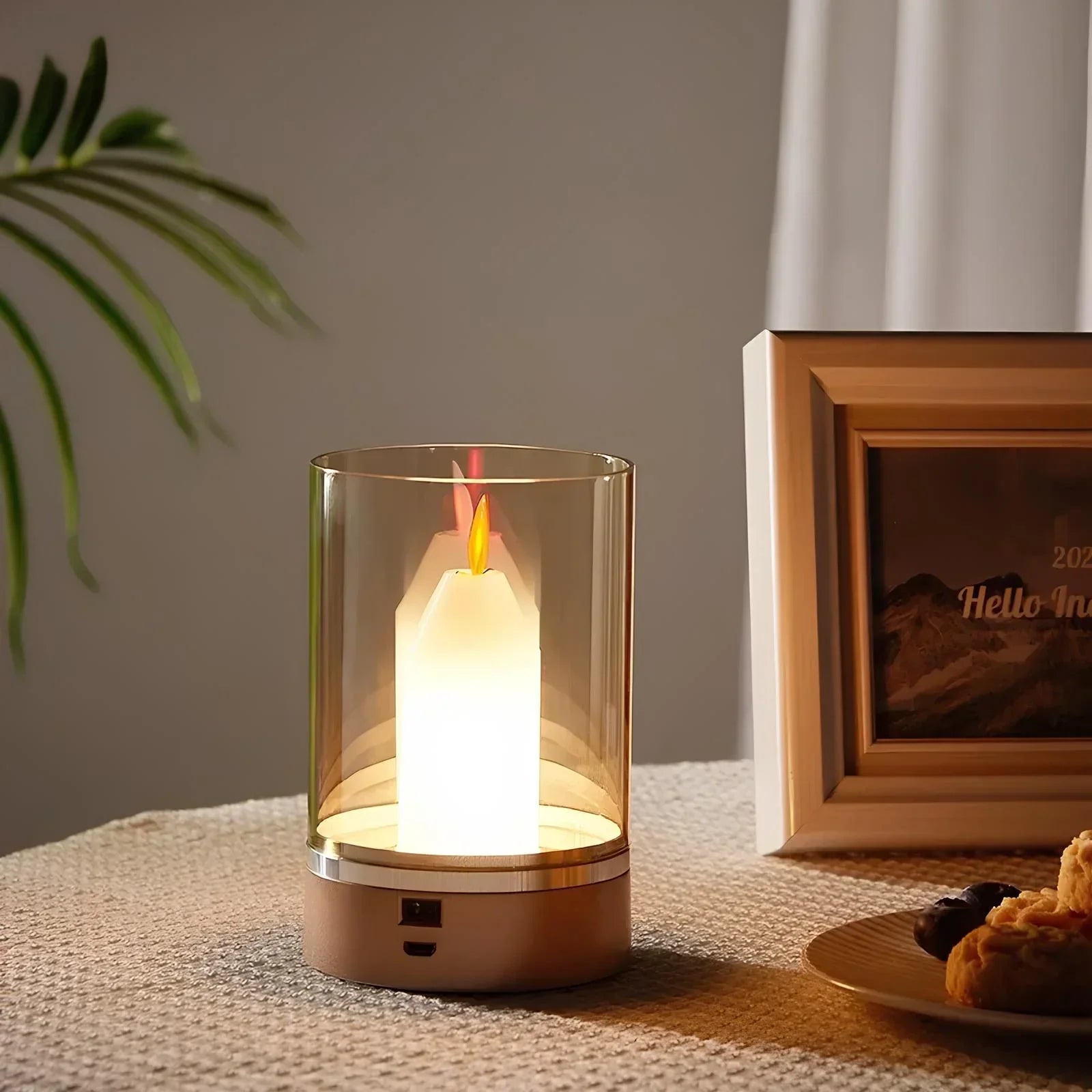 GlowFlicker - Realistische LED-Lampe mit Flammenteffekt