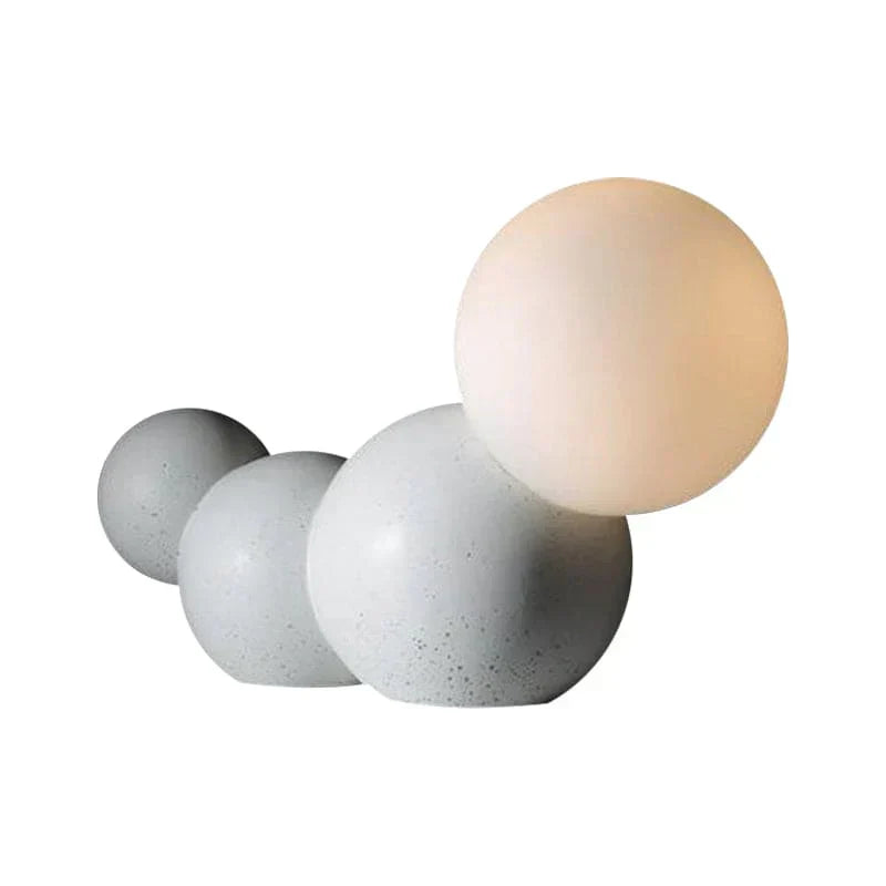OrbLume - Künstlerische sphärische Tischlampe