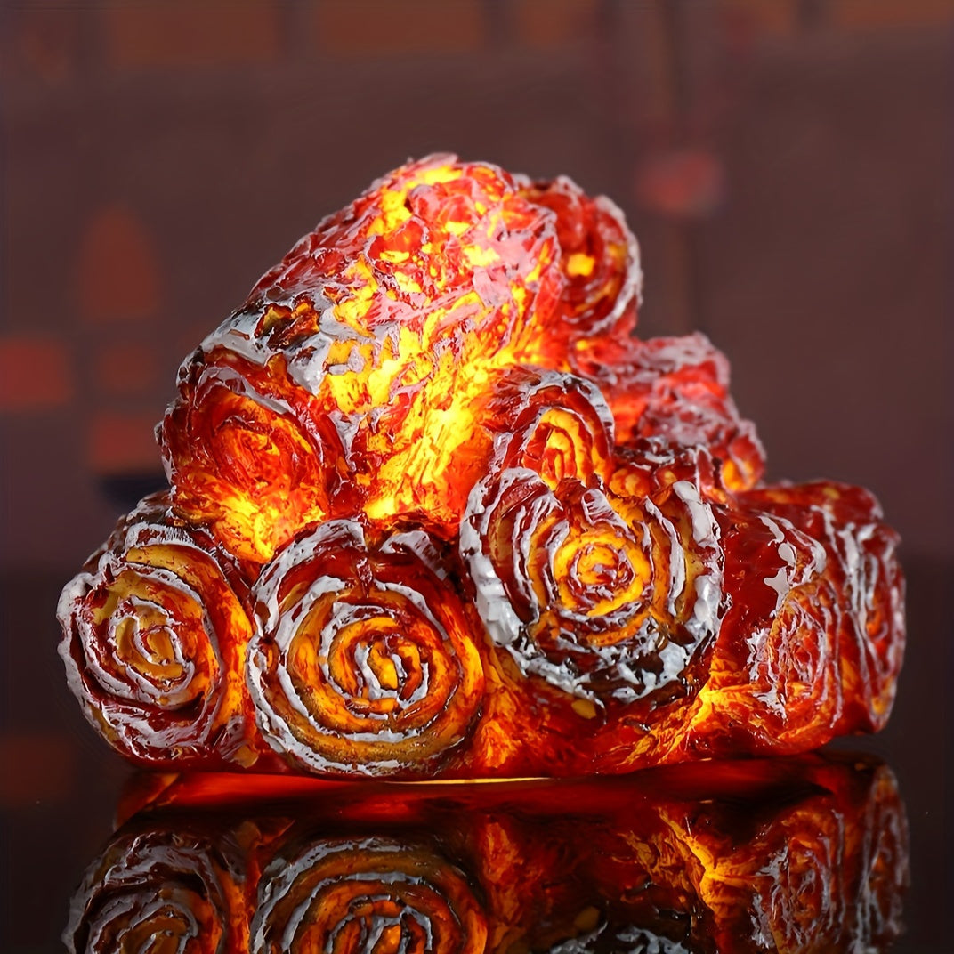 GlowFlame LED Kugelampe – Realistischer Flammeffekt für Gemütliche Beleuchtung