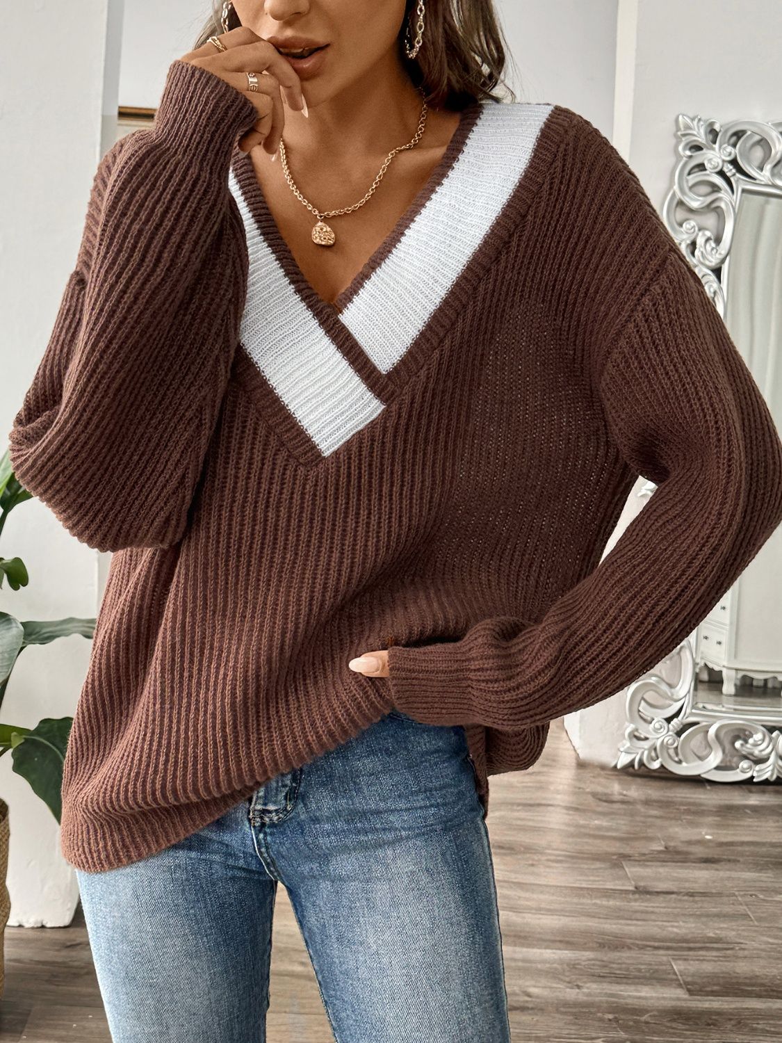 Sophia Weiche und Lässige Langärmlige Pullover – Ultimativer Komfort & Stil