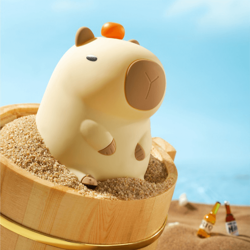 CappyGlow - Weiche Nachtlampe mit Capybara-Thema