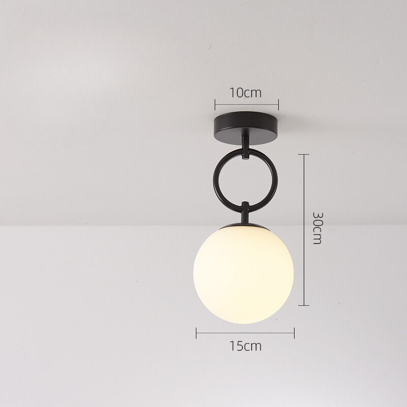 NordicLys Glasleuchter – Minimalistische LED Beleuchtung für elegante Einrichtung