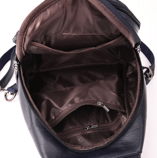 Beatrice - Stilvolle und vielseitige Rucksack mit Klappverschluss