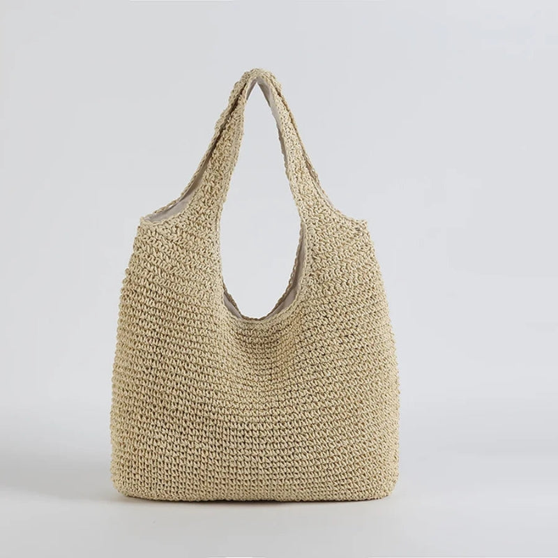 Emilie Let Schultertasche mit großer Kapazität und festem Riemen
