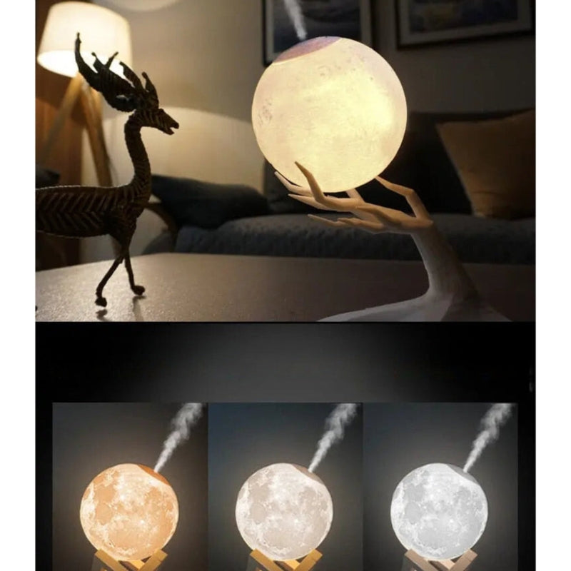MistLume wiederaufladbare Lampe und Luftbefeuchter