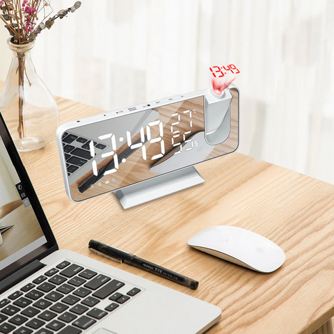 LumiTime - Smart Projektionswecker mit kabelloser Ladung
