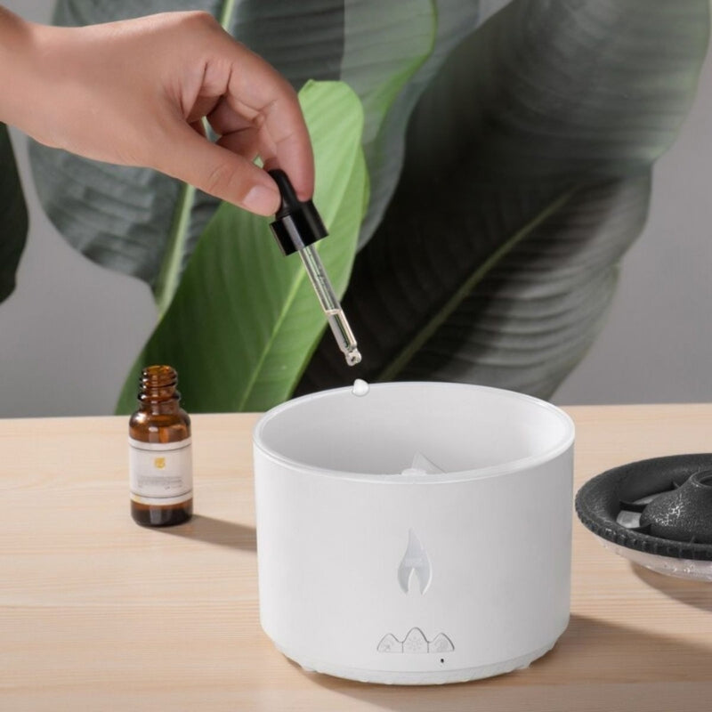 AromaGlow - Ultraschall-Diffuser für ätherische Öle mit LED-Stimmungslicht