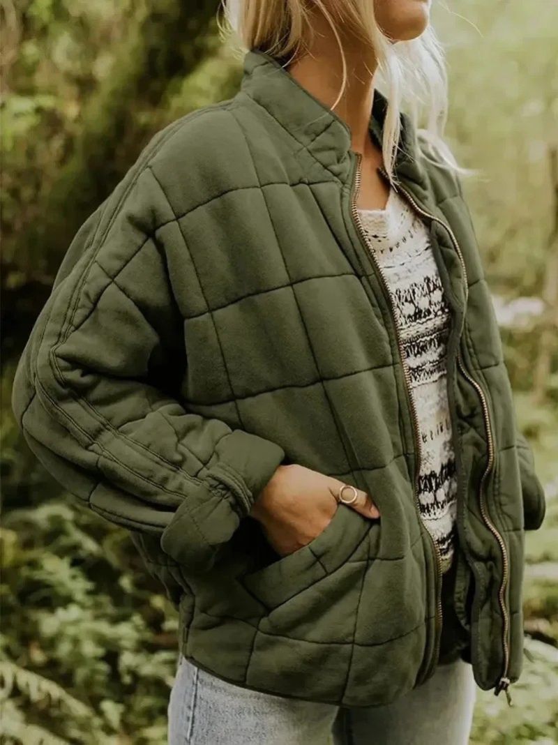 Josiane | Gefütterte Jacke mit elegantem Oversized-Look