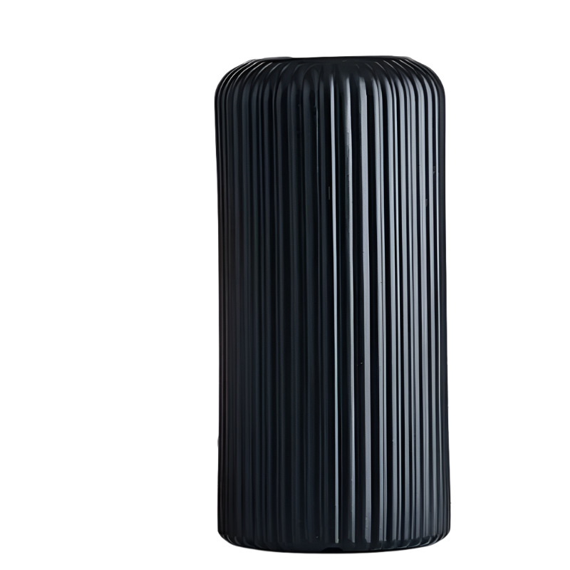 LineaForm Moderne Keramikvase – Künstlerische Gestreifte Dekoration