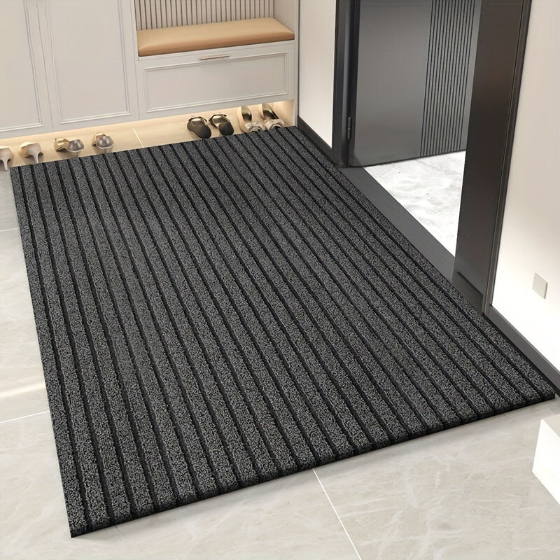 StripeShield Eingangsteppich – Effektive Schmutzaufnahme & Stilvolles Design
