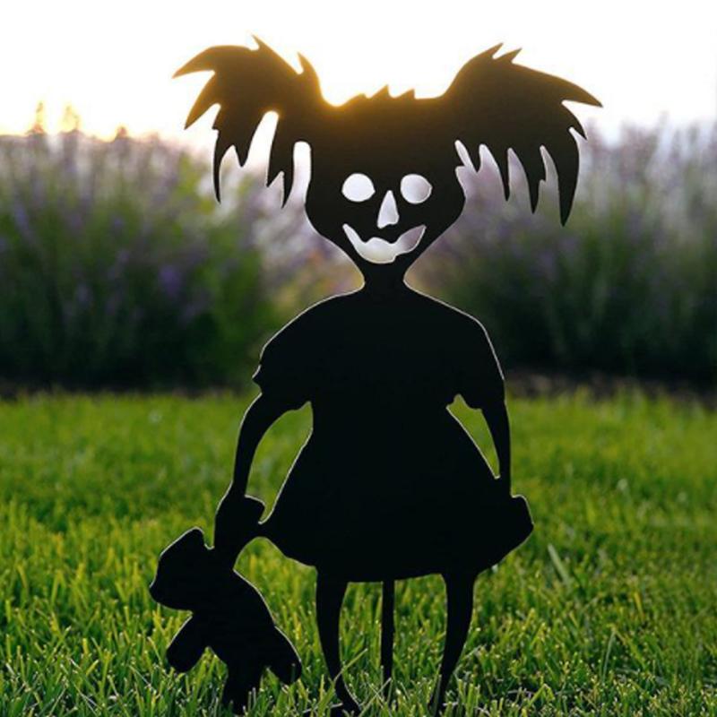 ScareSilhouette Unheimliche Garten Dekorationen