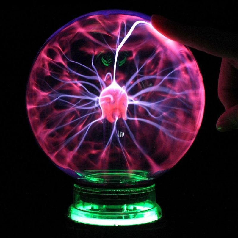 ElectroGlow - Interaktive Plasmakugel mit lebhaften Streamern