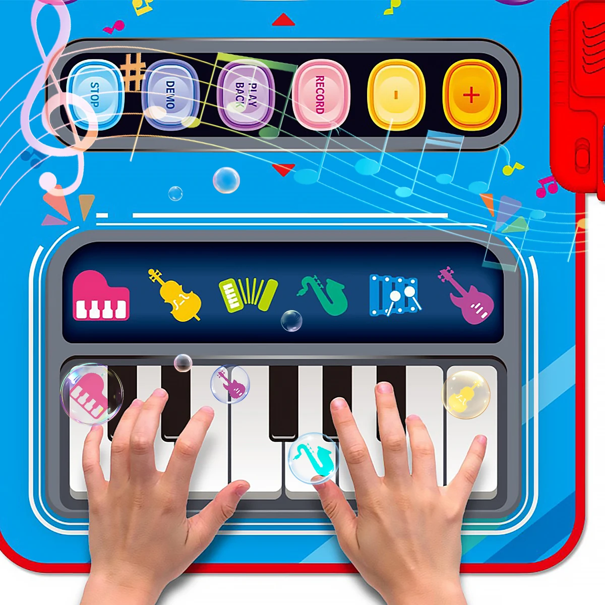 MelodiMat – Interaktive Musikspielmatte für Kinder