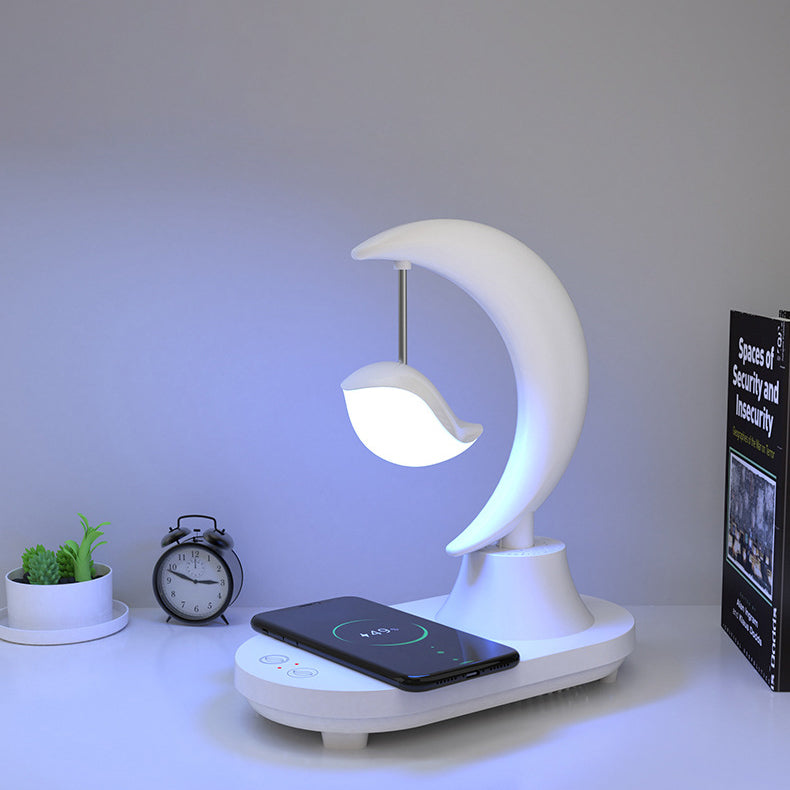 Mondkugel kabellose LED-Lampe mit Bluetooth-Lautsprecher und Ladefunktion