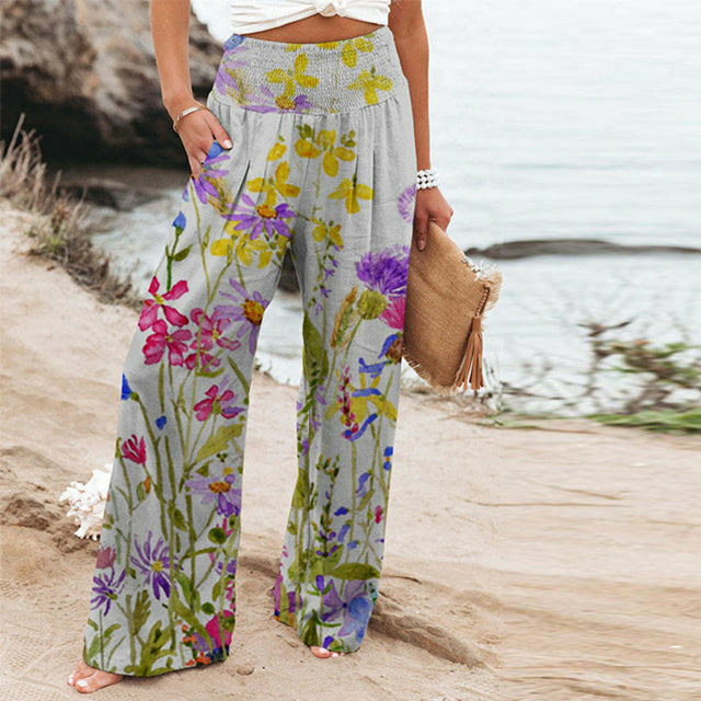 Carol | Stilvolle Blumenhose