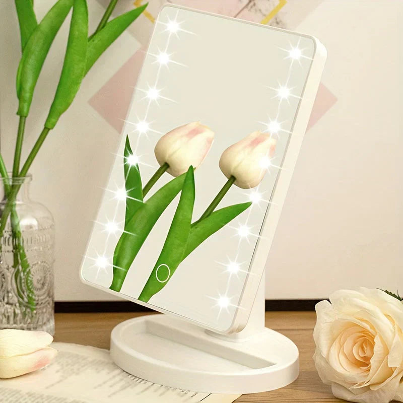 LumiTouch LED Make-up Spiegel mit Touch-Steuerung – Perfekte Beleuchtung für makelloses Make-up