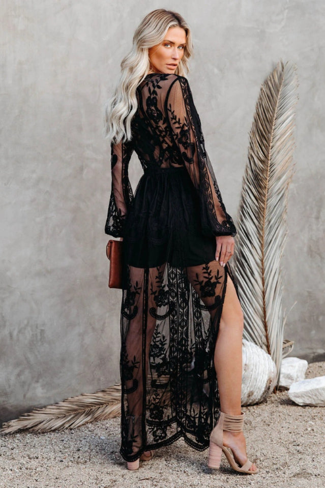 BohoLuxe Lange Bohemekleid