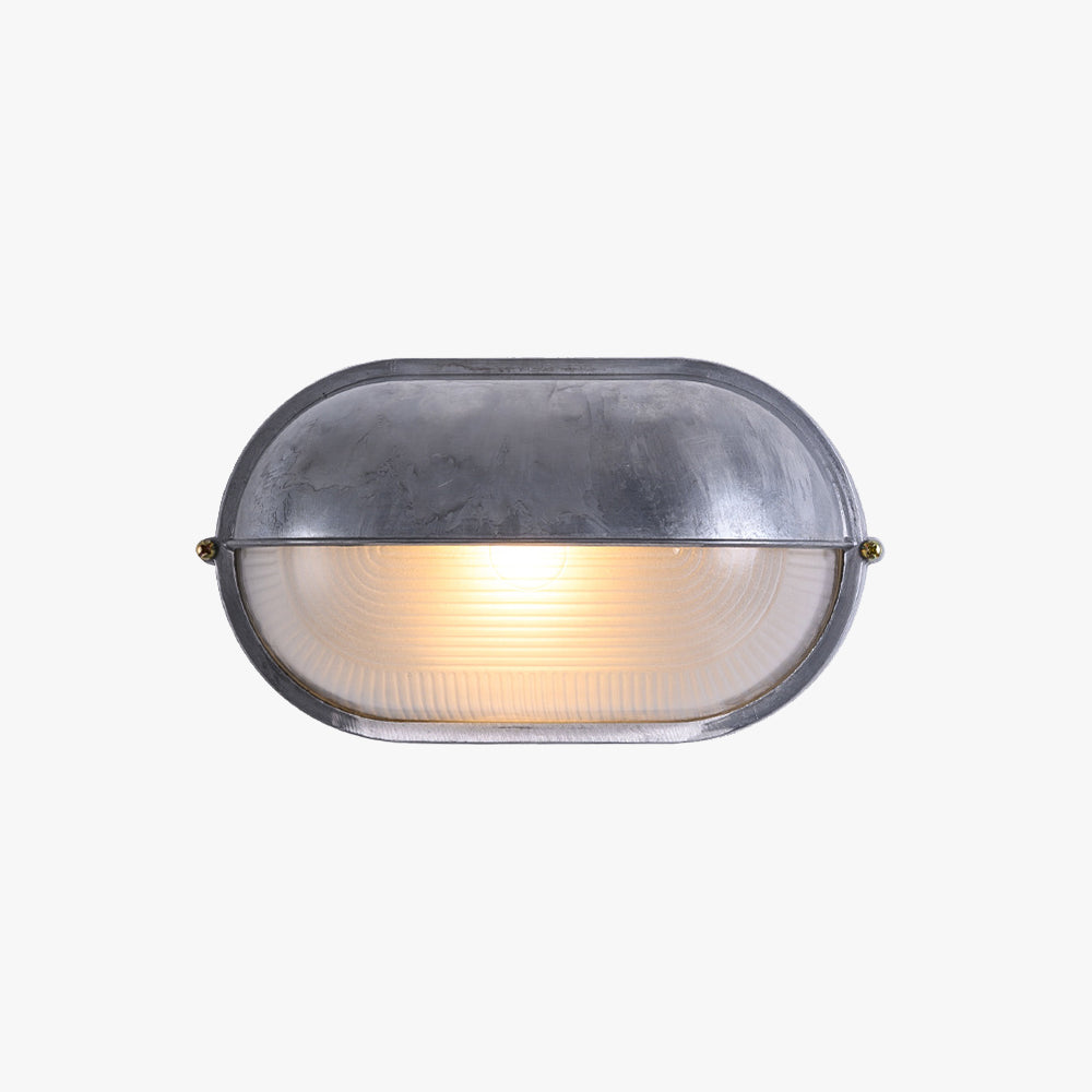 ModernGlow - Ovale Wandlampe im Industriedesign
