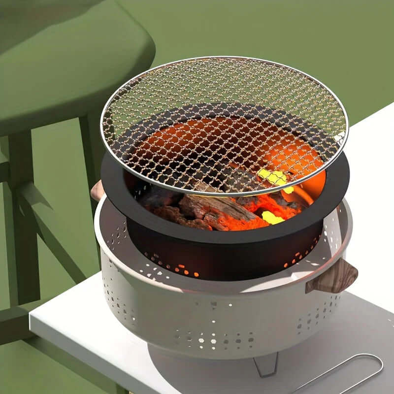 GrillMate Kompakte, Rauchfreie Elektrische Grill – Für Indoor- und Outdoor-Kochen