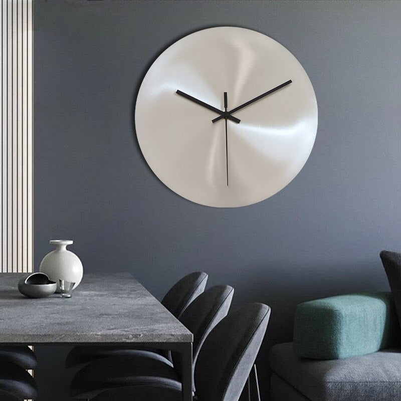 Aiden Luxe Minimalistische Wanduhr – Zeitlose Eleganz für Modernes Interieur